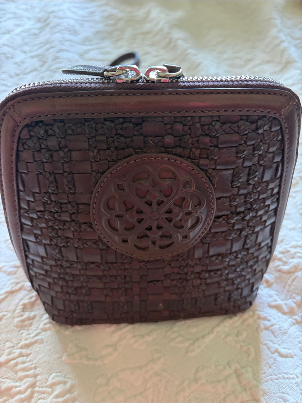 NWOT BRIGHTON Ferrara Leather Crossbody Bag - Picture 2 of 12